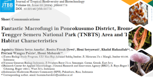Dari Poncokusumo ke Dunia: Identifikasi Makrofungi oleh Mahasiswa UIN KHAS Jember Tembus Jurnal Internasional